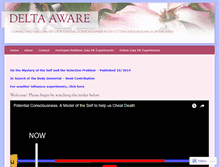 Tablet Screenshot of deltaaware.org
